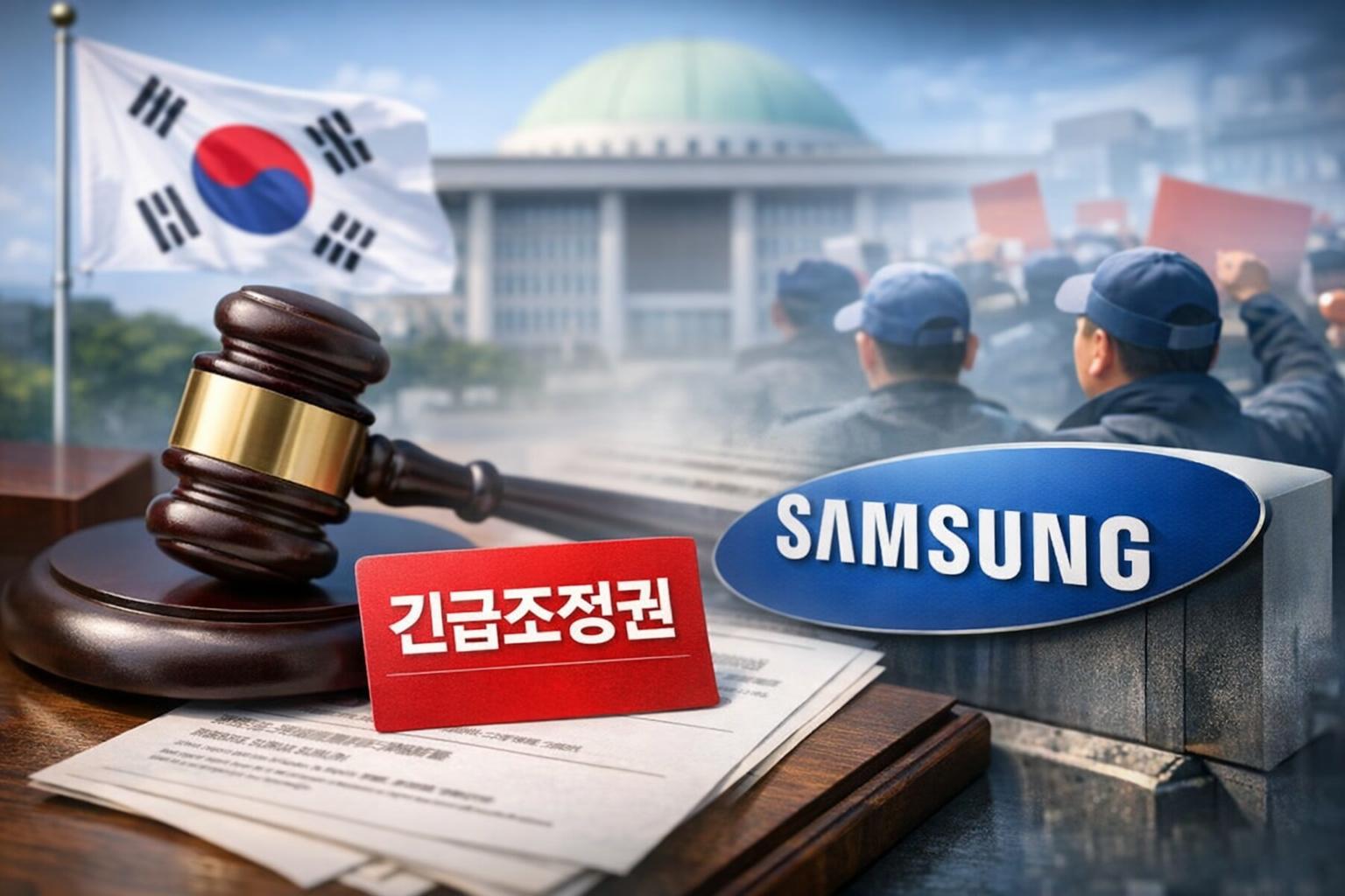 정부, 긴급조정권 카드 꺼낼까…삼성전자 파업 변수